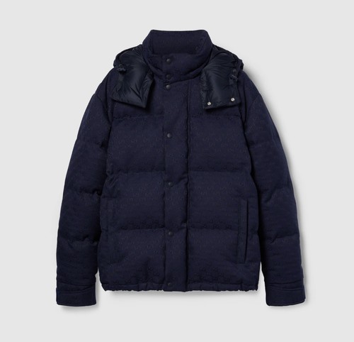 Gucci canvas down jacket - gucci,