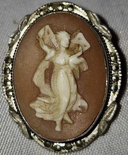 Antique italian carved cameo - antique,