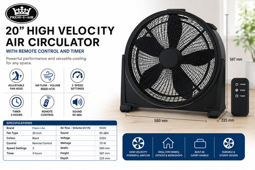 Prem air high - high, velocity