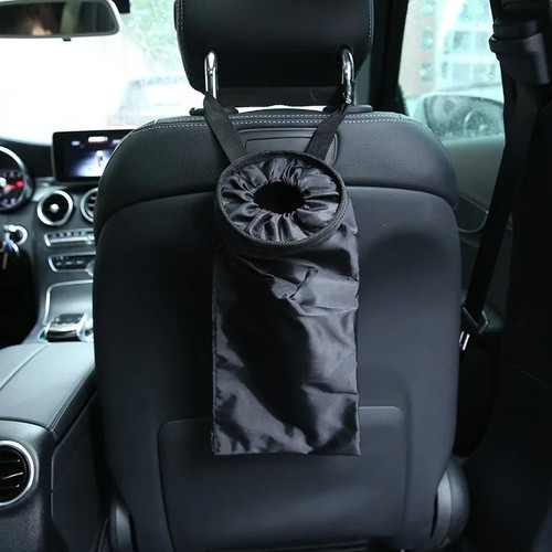 Car bin seat - back, trash