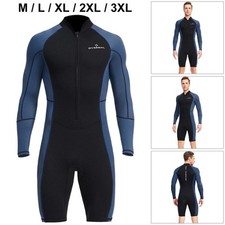 Men Wetsuit Shorty Diving Suit