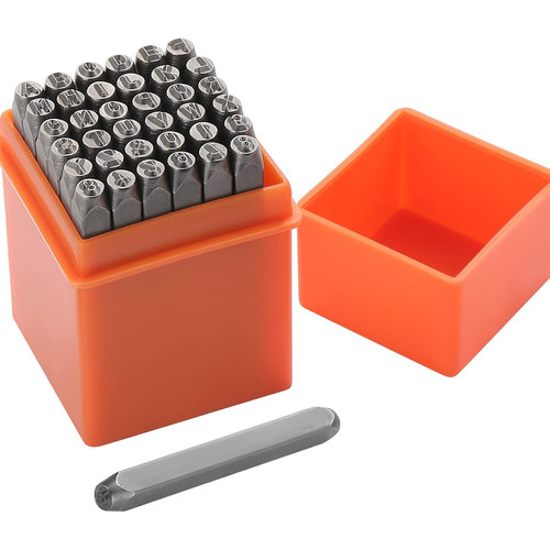 37pc 3mm letter number punch - 37pc,