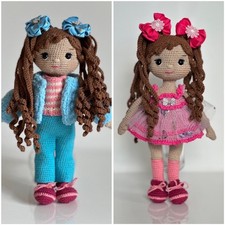 Handmade Knitted Doll Crochet