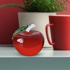 Glass Fruit Figurine, Crystal