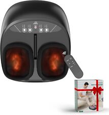 Snailax Shiatsu Foot Massager with Heat Kneading Vibration, Electric Foot Massag