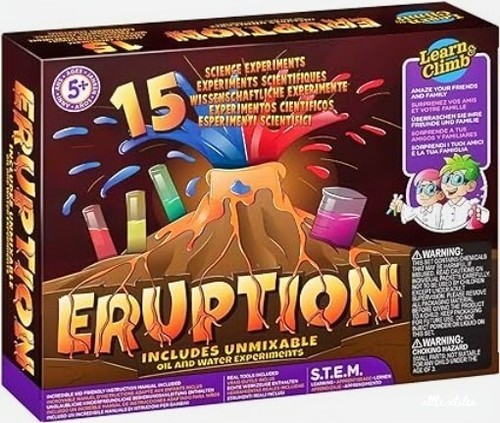 Erupting volcano kit - erupting,