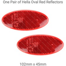 2 Abbey Caravan 102mm Oval Red