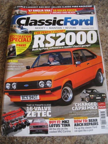 Classic ford magazine dec 2010 - ford,