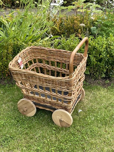 Wicker vintage danish - vintage, handmade