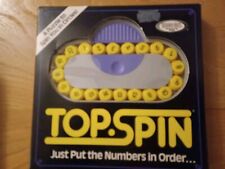 TOP SPIN Puzzle Brain Teaser Numbers Game Toy Binary Arts USA Made Vintage 1989