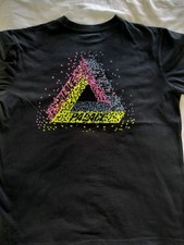 Maximum Palace skateboards Tri Ferg T Shirt Black Size large vintage retro RARE