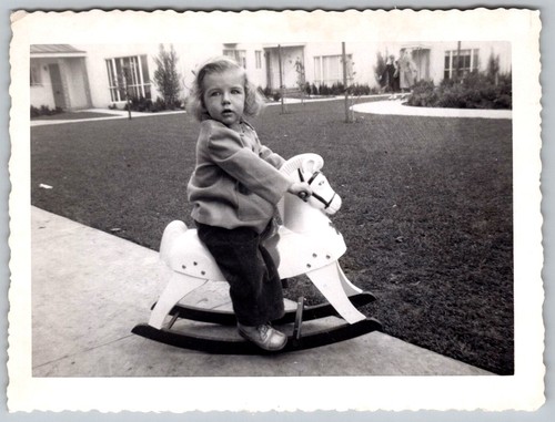 Vtg snapshot cute toddler - vtg,