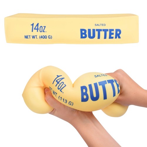 Giant butter squishy - butter, jumbo
