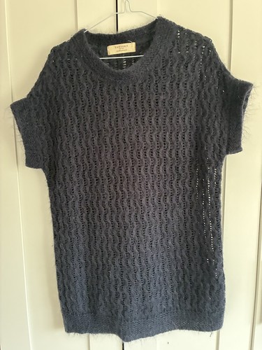 Zara blue mohair wool - , blend