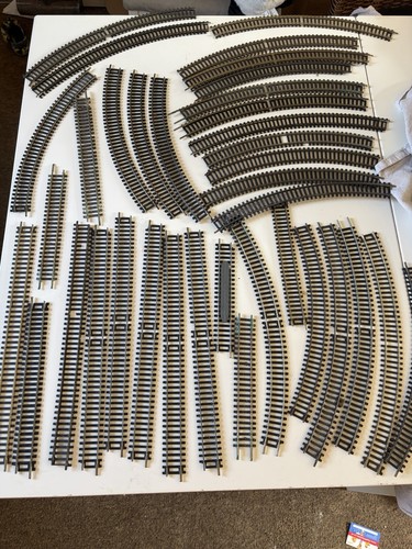 Gauge track large job lot - oo,