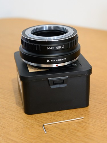 Concept lens mount manual - mount,