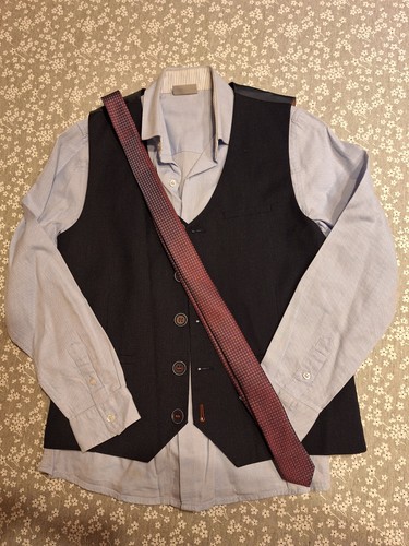 Boys next shirt waistcoat - next,