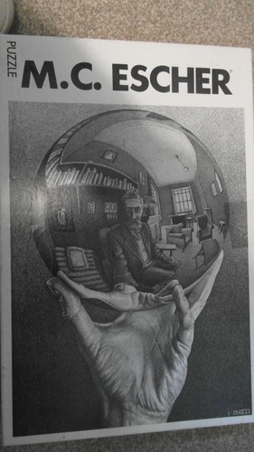 Escher jigsaw puzzle - m.c,