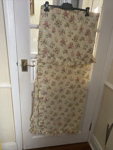 Vintage floral curtains with - vintage,