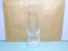 Retro Pepsi Clear Embossed Glass High Ball Drinking Glassware Classic Style VGC
