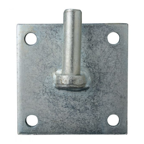 Gate hinge hook - gate, plate