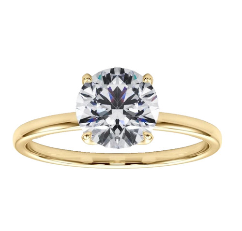 14k yellow gold - gold, grown