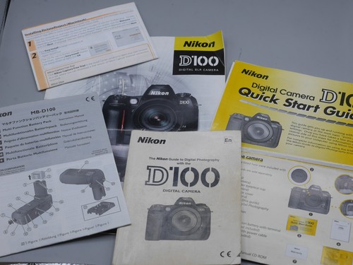 Nikon d100 digital - camera, user