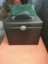 Box Storage Jewellery Case Organizer Display Portable Travel Holder Leather