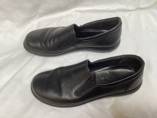 Ladies hotter black leather - black,