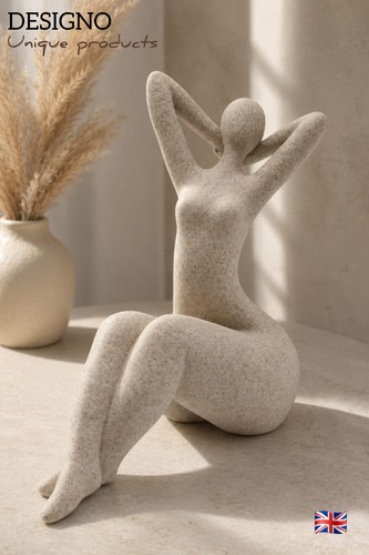 Modern female body sea - body, horse