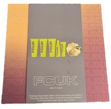 FCUK Keep It Clean Bath Body Gift Care Set 6 items