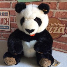 Steiff Plush Panda Bear.