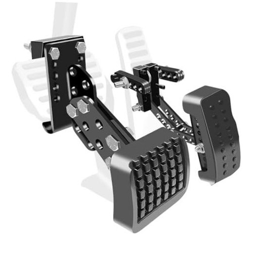 Gas and brake pedal extenders - and,