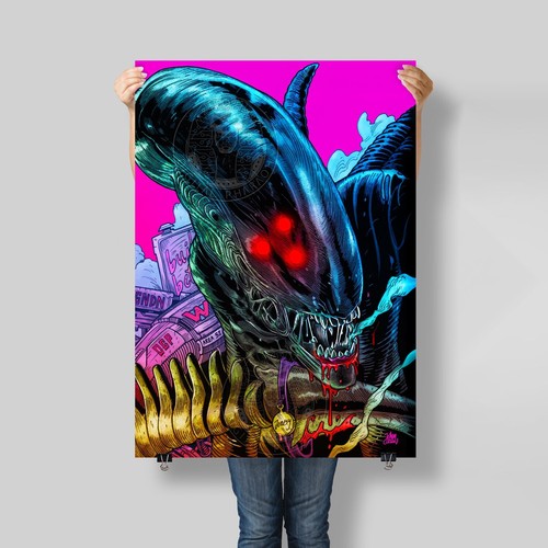 Aliens xenomorph giant size - aliens,