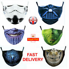 Mouth Face Mask Washable Adult Reusable Stormtrooper Darth Vader