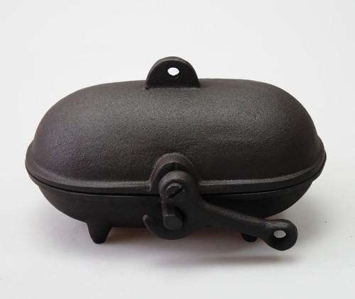 Cast iron baked - baked, potato