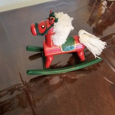 Small Vintage Wooden Rocking