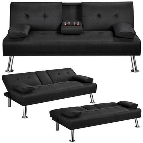 Fabric sofa bed - bed, convertible