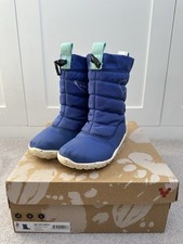 Vivobarefoot Kids Lumi X Arctic Angels K Boots, Colour Blue, Size EU 32 / UK 13