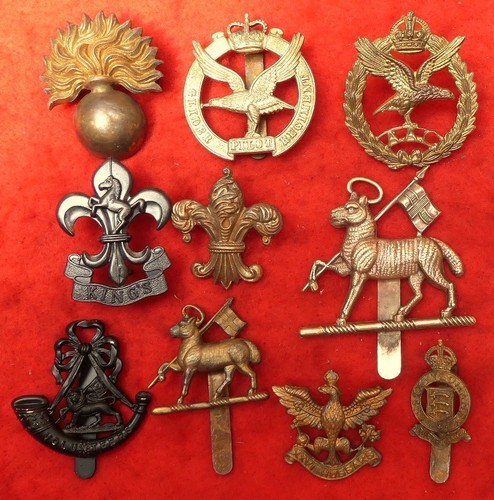 British army cap badges - , job