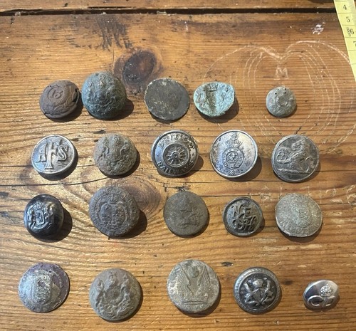 Antique mixed military lot - military,