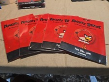 Set Of 5 Angry Birds Black