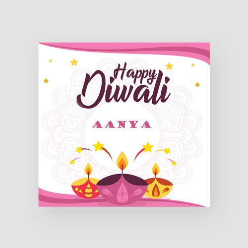 Personalised handmade happy - handmade,
