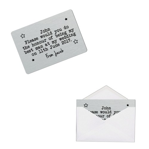 Personalised wedding best - wedding,