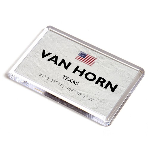 Fridge magnet van horn - -,