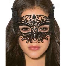LACE Blindfold Eye Mask Bondage Sexy women sex toy restraints black dress up