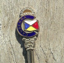c1960 P&O Shipping Line Falklands War Troop Ship SS Canberra Spoon zz