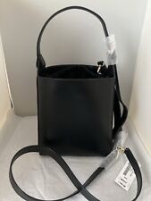 Bargain!. APC Virginie small 100% Calf leather shoulder bag. Black. RRP £540