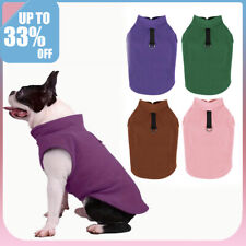 Pet Dog Warm Coat Fleece Jacket Jumper Sweater Winter Clothes Puppy Vest Outfit~