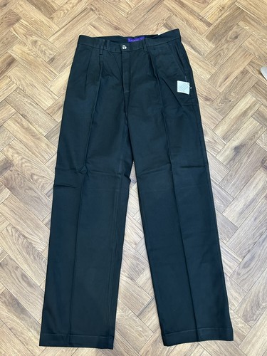 Henbury black twill - black,